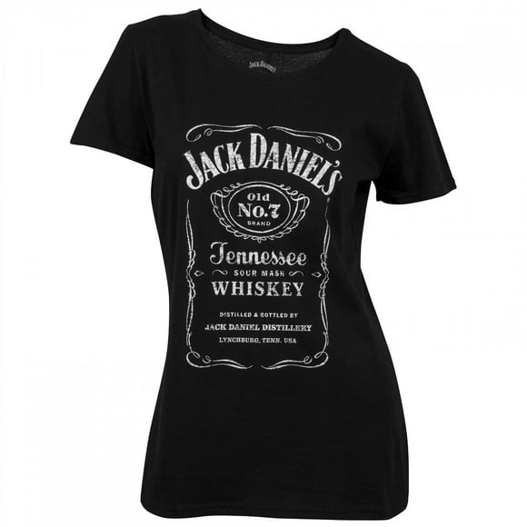 Jack Daniels Label Women's T-Shirt-Small