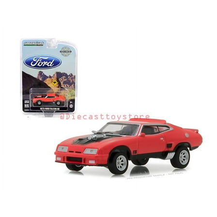 GREENLIGHT 1:64 HOBBY EXCLUSIVE - 1973 FORD FALCON XB (RED PEPPER WITH BLACK STRIPES) 29946