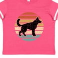 thumbnail image 4 of Inktastic German Shepherd Silhouette Vintage Retro Boys or Girls Toddler T-Shirt, 4 of 5