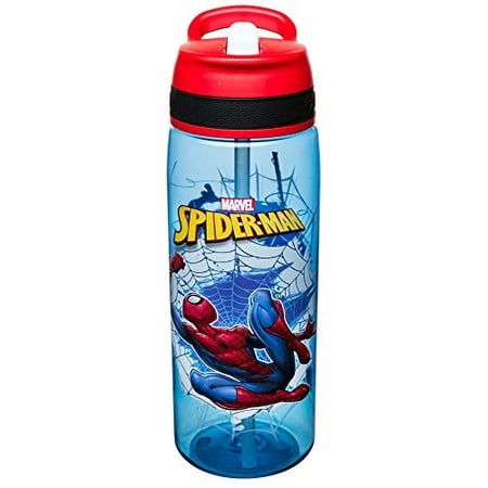 Zak Designs SDNU-S830 Marvel comics Water Bottles, 25 oz, Spider-Man ...