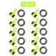 thumbnail image 3 of 10 Uds. Anzuelo Pesca para Caña Pescar Señuelos Caña Soportes Seguridad (verde), 3 of 9