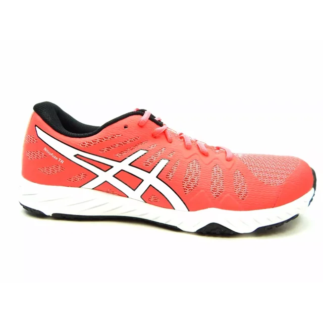 ASICS WOMEN'S NITROFUZE DIVA PINK WHITE SHOES SIZE 10.5