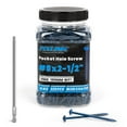 thumbnail image 1 of Tornillos de bolsillo FIXLINK, 8 x 65 mm, 325 unidades, revestidos en azul, 1 of 9