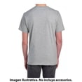 thumbnail image 3 of Playera Fruit of the Loom Para hombre cuello v, algodón sustentable,gris jaspe, talla M, 3 of 4