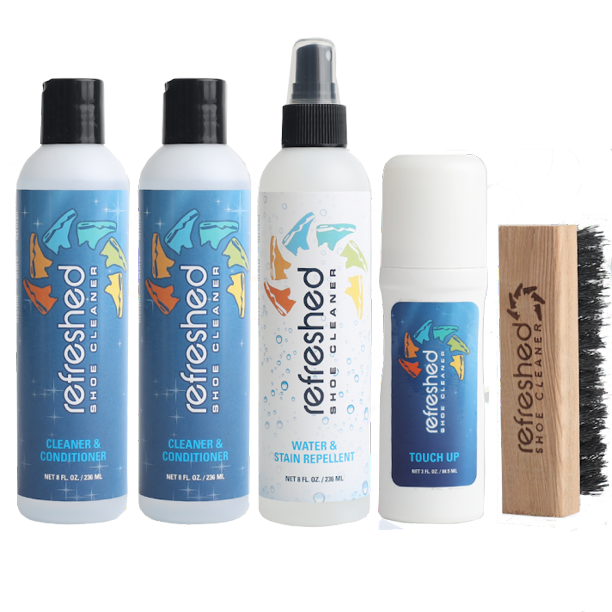 Refreshed Shoe Cleaner Complete Shoe Care Kit