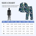 thumbnail image 4 of Lsque Different Cats Christmas Pattern Long Sleeve Pajama Set for Men - Soft 2-Piece Sleepwear and Loungewear Set with Pockets, Comfy Nightwear-XX-Large, 4 of 7
