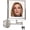 Brushed Nicek, variant on Rechargeable Wall Mounted Makeup Mirror with Lights, 4000mAh Double Sided 1X/10X Magnifying  Mirror with 3 Color Lights,  Dimmable, 360? Extension Foldable Arm (Antique Brass)