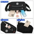 thumbnail image 4 of TSV Women's Crossbody Bag, Waterproof Anti-Thief Zippered Purse Bag with Adjustable Strap, 4 of 8