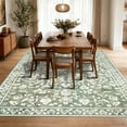 thumbnail image 2 of GLATTICE 8x10 Washable Area Rug for Living Room Non-Shedding Bedroom Rug Sage Green Rugs Non Slip Soft Thin Large Indoor Carpet for Dining Room Home Office, 2 of 7