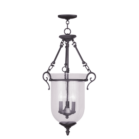 

Bronze Tone Finish Pendants Bronze Material Candelabra 25 Long 3 Light Fixture