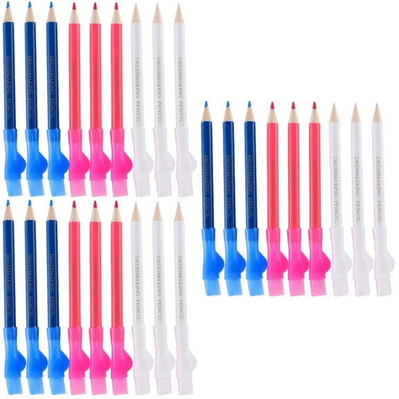 3 PCS Sewing Fabric Pencils Color Water Soluble Work