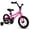 Pink, variant on 14 Inch Kids Bike with Training Wheels, BMX Style Kids' Bicycle for Boys Age 3-5 Years, Children Bikes for Kids and Toddler, Coaster Brake, Black