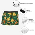 thumbnail image 3 of Balery Pizza Calzoncillos bóxer para hombre, ropa interior de algodón suave y transpirable con cinturilla de nailon-XX-Large, 3 of 5