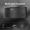 thumbnail image 4 of LED Mini Projector Mobile Video Beamer Home Theater Support 1080P USB Sync Screen Smartphone Children Projetor PK YT200, 4 of 10