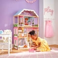 KidKraft Charlotte Classic Wooden Dollhouse with 14 Accessories