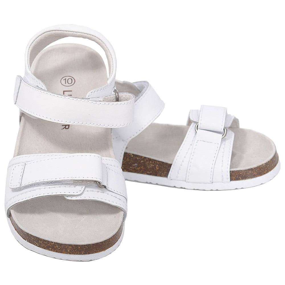 girls white sandals size 13