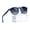 Clear Blue Frame/Gradient Grey Lens, variant on Joopin Acetate Polarized Sunglasses for Women Men Retro Round Sun Glasses UV Protection Trendy Shady Rays