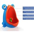thumbnail image 5 of Niño & #39;s bebé urinario-Lindo rana de pie orinal de entrenamiento compatible con entrenador de pis con divertido objetivo-azul Afortunado Sencillez, 5 of 5