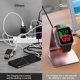 thumbnail image 2 of Soporte Del Cargador Soporte de carga, soporte para reloj, bobina de tarjeta de silicona para Apple Watch Series (oro rosa), 2 of 9
