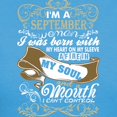 thumbnail image 3 of CafePress - Im A September Woman I Was Born With My He T Shirt - Women's Traditional Fit Dark T-Shirt, 3 of 4