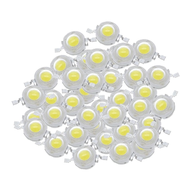 koolsoo High Power LED Light Beads DIY Lighting Fixtures Components for 50x 3W 50x 3W White