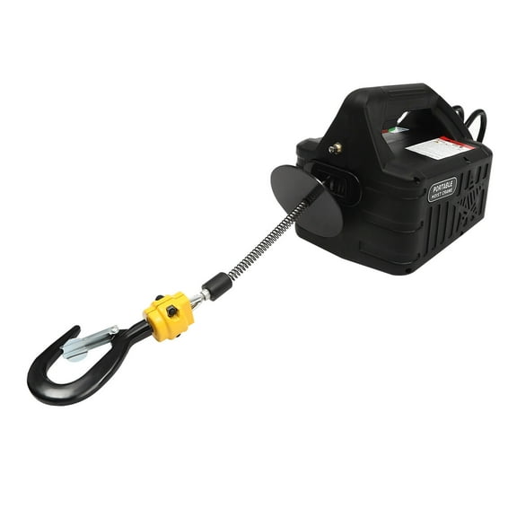 1500W Electric Hoist – 1100 lbs Capacity Remote Control Lift with 7.6m Cable for Garage, Workshop, and Home Use