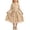 Khaki, variant on Girls Summer Outfit Lace Short Sleeve Top With Flowy Skirt Two Piece Matching For Toddler And Kids Casual Party Wear Baby Girl Clothes Bundle