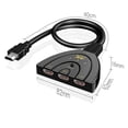 thumbnail image 5 of Nuevo cable adaptador divisor HDMI de 3 puertos 1080P/4K HD TV 3 entradas 1 salida nuevo, 5 of 5