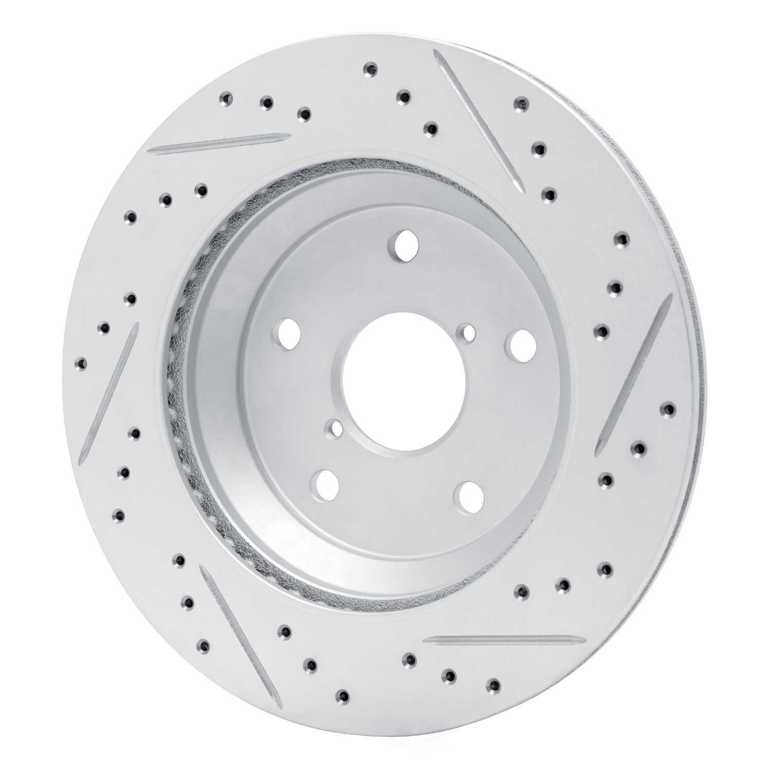 Dynamic Friction Company 830-13046L DFC Geoperformance Rotor - Drilled and Slotted