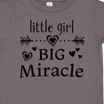 thumbnail image 4 of Inktastic Little Girl, Big Miracle Girls Toddler T-Shirt, 4 of 5