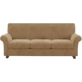thumbnail image 1 of Couch Cover Velvet Plush Sofa Slipcover (Sofa, Camel), 1 of 7