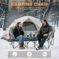 thumbnail image 5 of MOPHOTO Heated Portable Camping Chair with Storage Bag, Gray, 5 of 10