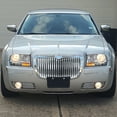 thumbnail image 2 of Spec-D Tuning Vertical Grill Front Grille Compatible with 2005-2010 Chrysler 300 300C, 2 of 7