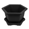 thumbnail image 5 of Hemoton 1 Set Bonsai Hexagonal Basin Flowerpots Household Bonsai Planting Pots for Home, 5 of 8