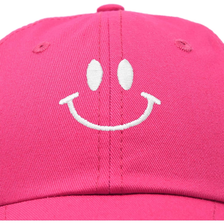 DALIX Smile Face Baseball Cap Smiling Happy Dad Hat Men  display picture 1
