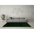 thumbnail image 3 of Ahgly Company Indoor Rectangle Abstract Green Modern Area Rugs, 4' x 6', 3 of 4