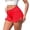w93# Red995, variant on Wuxian Women'S Jean Shorts High Waisted Denim Stretch Shorts Slim Fit Ripped Distressed Jean Hot Pants Solid Colro Fashionable Tassels Retro Vintage Casual Summer Cozy Short Trousers,Black,S