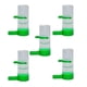 thumbnail image 1 of 5 comederos y bebederos para pájaros pequeños con rociador automático de agua potable, a prueba de aves., 1 of 5