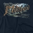 thumbnail image 2 of The Hobbit Greetings from Mirkwood Women's T Shirt, Navy, Medium, 2 of 6