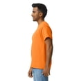 thumbnail image 3 of Gildan Men's Hi Vis Safety Orange T Shirt, High Visibility Short Sleeve Reflective Workwear Tee,  3XL, 3 of 4