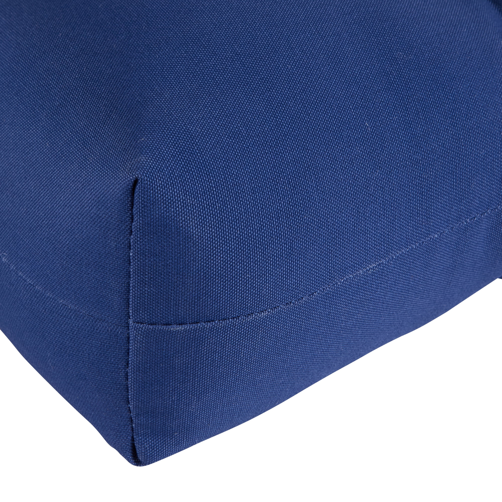 Greendale Home Fashions Outdoor Tufted 42'' x 21'' Chair Cushion, Marine Blue