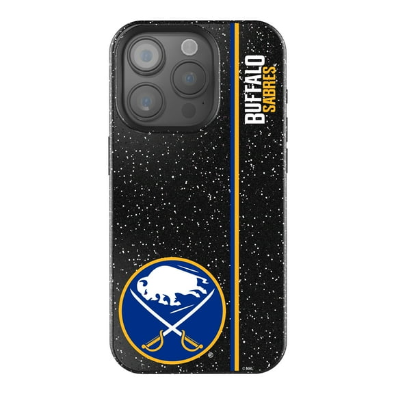 Keyscaper Black Buffalo Sabres Sidebar Bling iPhone Case