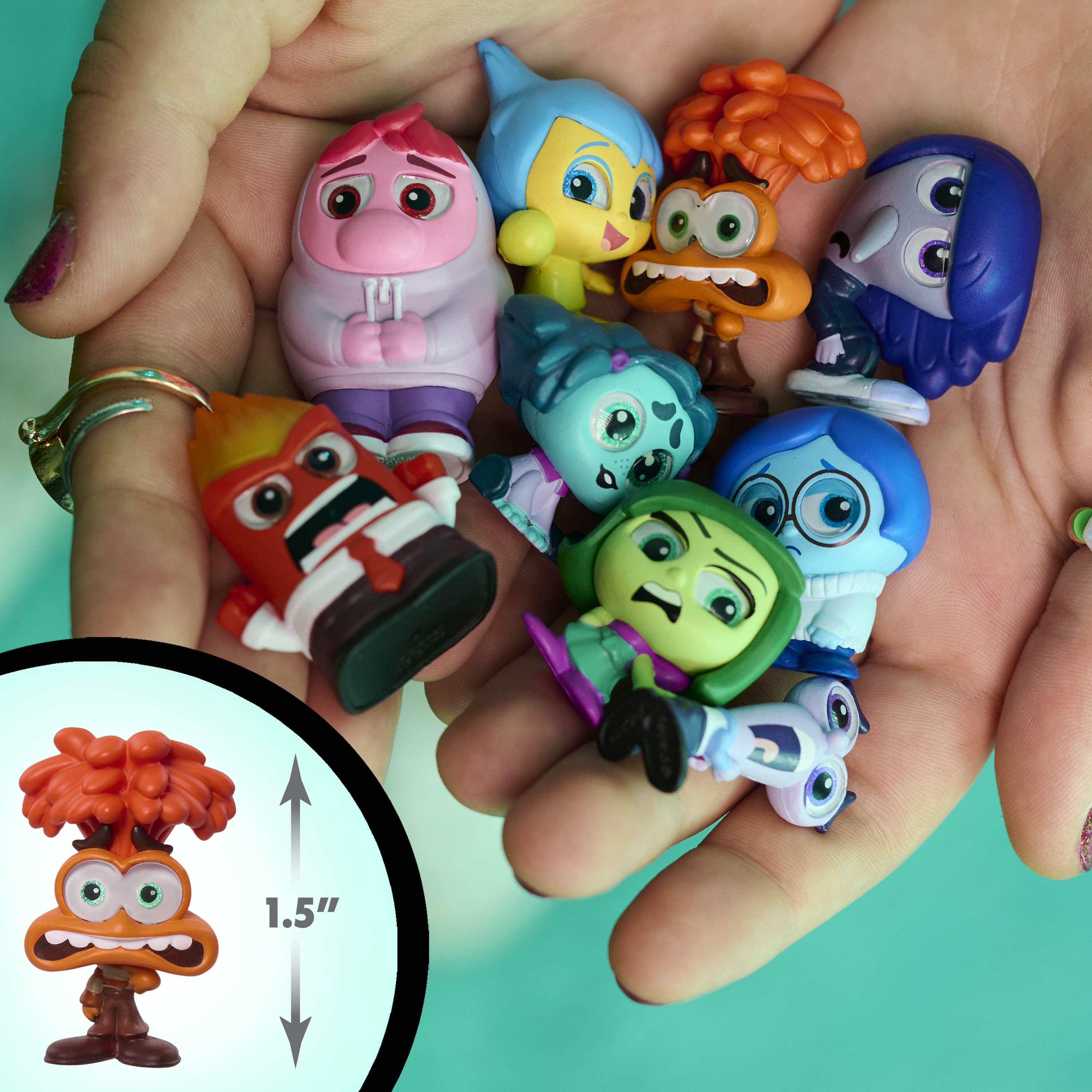 Disney Doorables Inside Out 2 9pk Collectible Figures, Ages 5+