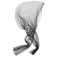 thumbnail image 1 of Shisuyan Rhinestone Mesh Headband Polyester Teen Hollow Braided Headband 1Pcs 19.7X4.3X0.2In, 1 of 9