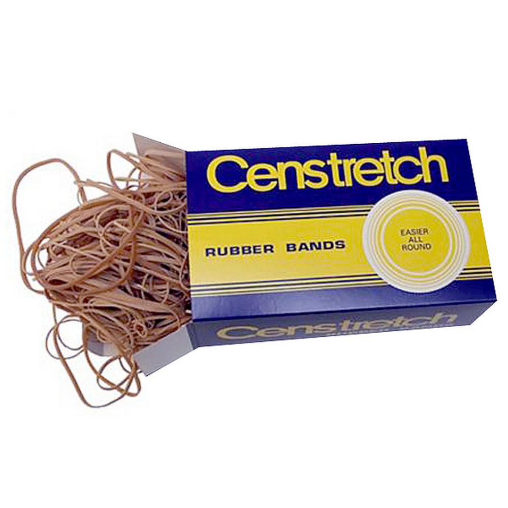 SG14679 Censtretch Rubber/Elastic Bands 16 OZ Box 