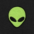 thumbnail image 2 of Dalix Alien Heavy Cotton Short Sleeve Summer Tee Mens in Black S Small, 2 of 5