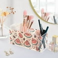 thumbnail image 5 of Watermelon Nuts Pencil Pen Cosmetic Holder Cup Makeup Brush Holder Desk Accessories Holder Acrylic Organizer for Office School Home, 5 of 7