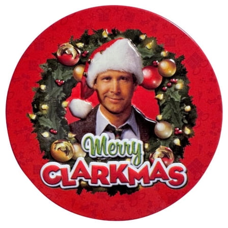 Christmas Vacation Clark Griswold Merry Clarkmas Hard Candy Tin, Fruity Christmas Bulbs, 1.5 Ounce