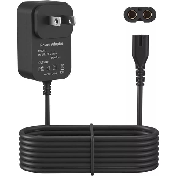 Nuxkst AC Power Charger Adapter for Wahl Magic Clip Cordless Charger Cord, Replacement 4V Wahl Clippers Charger