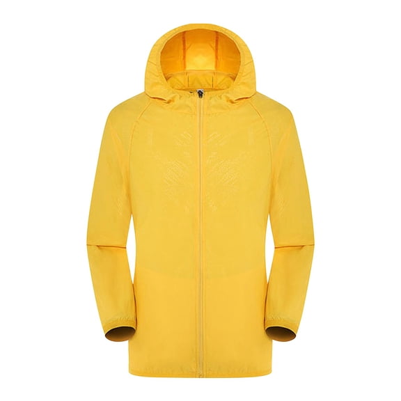 2025 Plus Size Coat,Women Solid Rain Jacket Outdoor Plus Size Hooded Windproof Loose Coat Water Proof Raglan Storage Bag